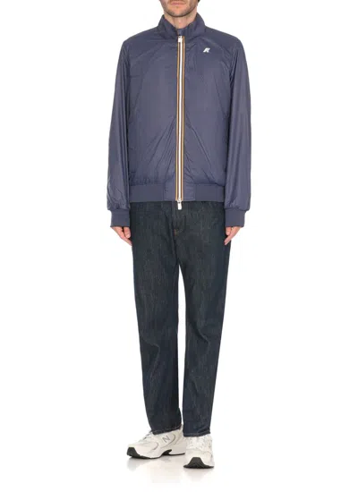 K-way Arsene Jacket In Blue
