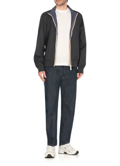 K-way Arsene Jacket In Blue