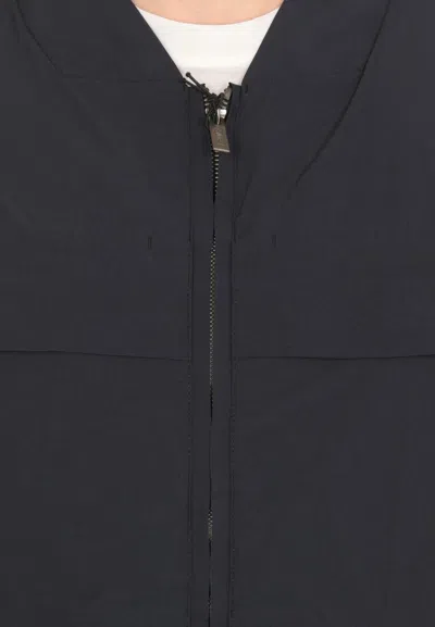 K-way Barion Cotton Like Jacket In Blue