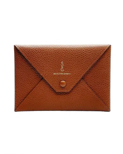 Santa Ynez General Women's Envelope Wallet In Cuoio