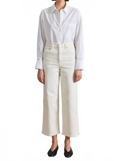 Apiece Apart Merida Jean In Ecru In White