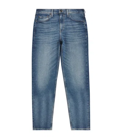 Paige Cotton Blend Wilcox Jeans In Blue
