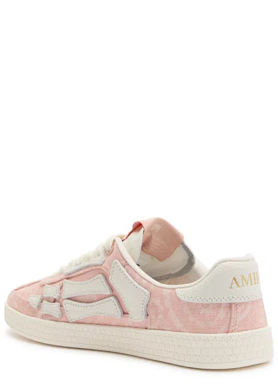Amiri Pacific Jacquard Woven Sneakers In Pink
