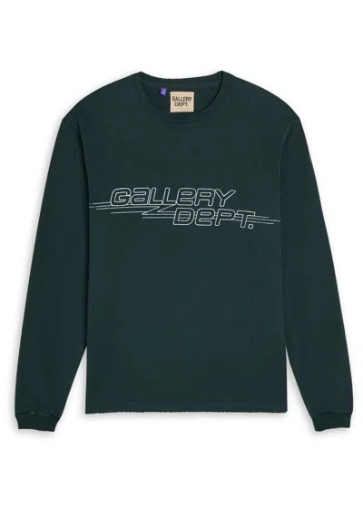 Gallery Dept. Skate Printed Cotton T-shirt In Green