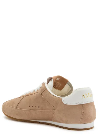 Amiri Pacific Appliquéd Suede Sneakers