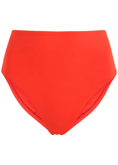 Bondi Born High Rise Bikini Bottoms In Orange