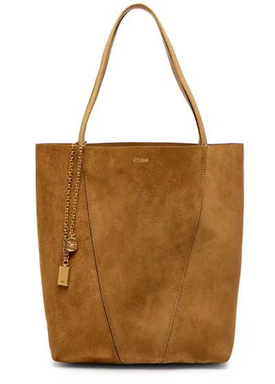 Chloé Chloe Spin Medium Suede Tote
