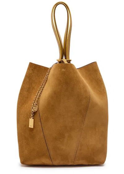 Chloé Chloe Spin Medium Suede Tote