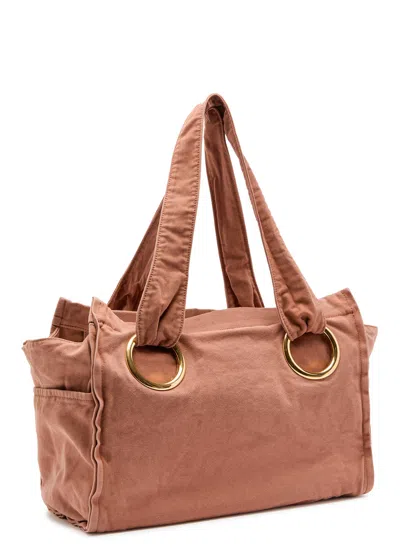 Chloé Chloe Plage Cotton Tote Bag