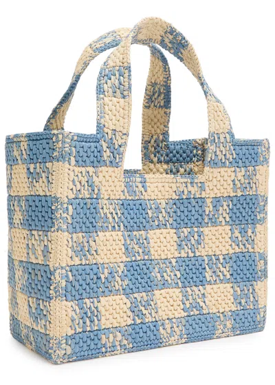 Loewe X Paula's Ibiza Font Raffia Tote Bag