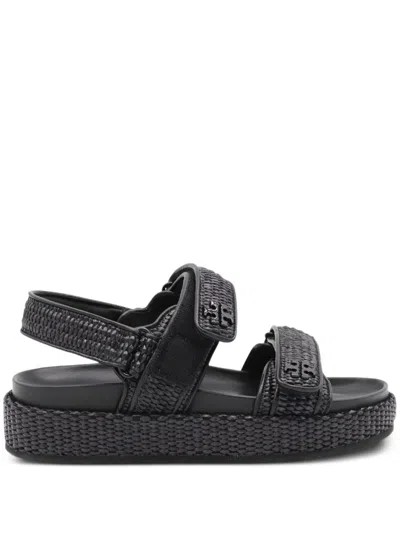 Tory Burch Kira Woven Platform Sandals