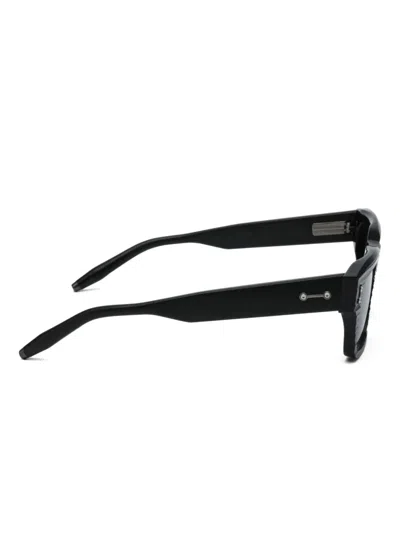 Akoni Square-frame Sunglasses In Black