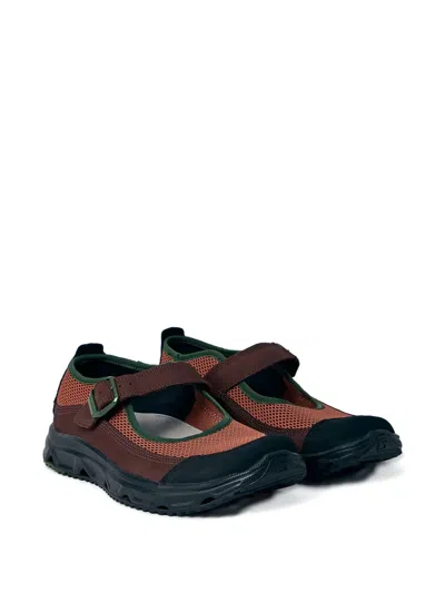Salomon Rx Marie-jeanne Mesh-panel Shoes In Orange