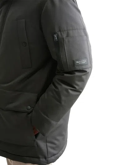 Marc O'polo Padded Parka Jacket In Green