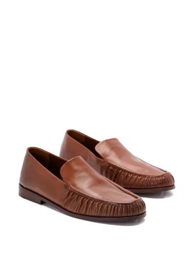Marsèll Leather Loafers In Brown