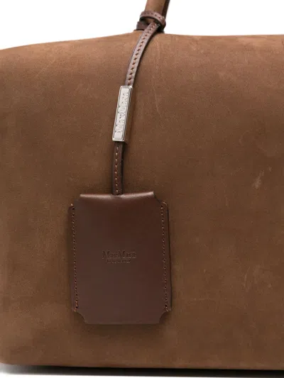 Max Mara Medium Suede Tote Bag
