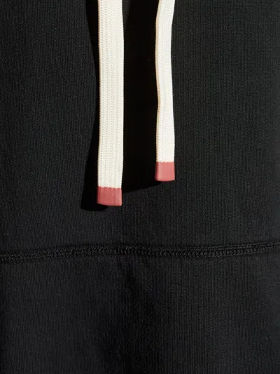Dsquared2 Kangaroo-pocket Drawstring Hoodie In Black
