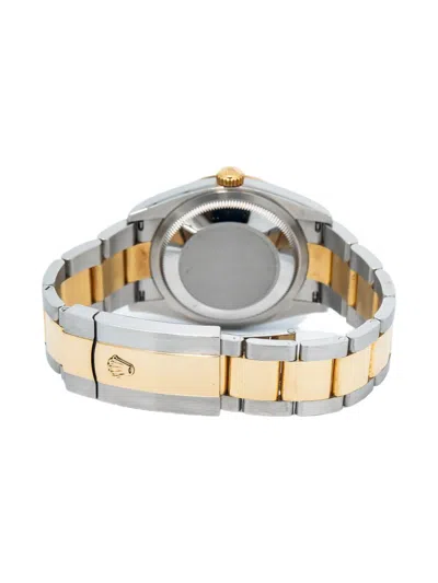 Pre-owned Rolex  Datejust 36mm In Silver