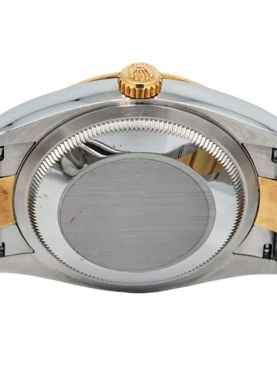 Pre-owned Rolex  Datejust 36mm In Silver