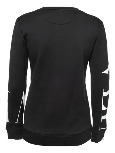 Pre-owned Valentino Diagonal Logo Sweatshirt