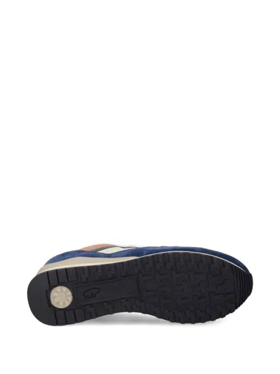 Karhu Synchron Suede-panelled Running Sneakers In Blue