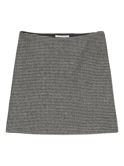 Marc O'polo Houndstooth-pattern Miniskirt