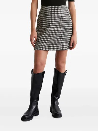 Marc O'polo Houndstooth-pattern Miniskirt