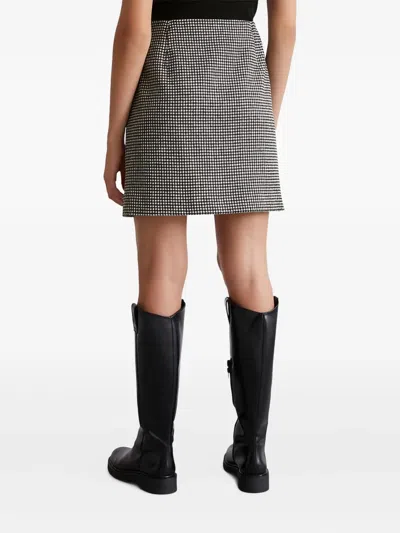 Marc O'polo Houndstooth-pattern Miniskirt