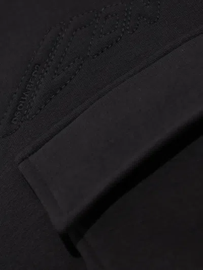 Dsquared2 Flap-pocket Sweatshirt In Black