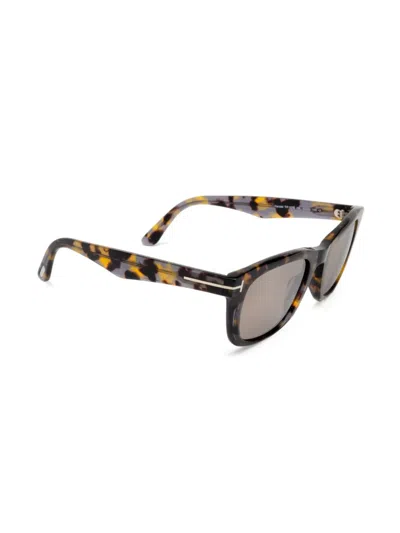 Tom Ford Kendel Square-frame Sunglasses In Brown