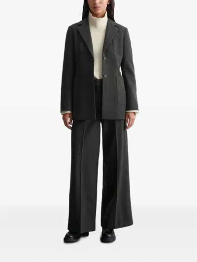 Marc O'polo Single-breasted Blazer In Gray