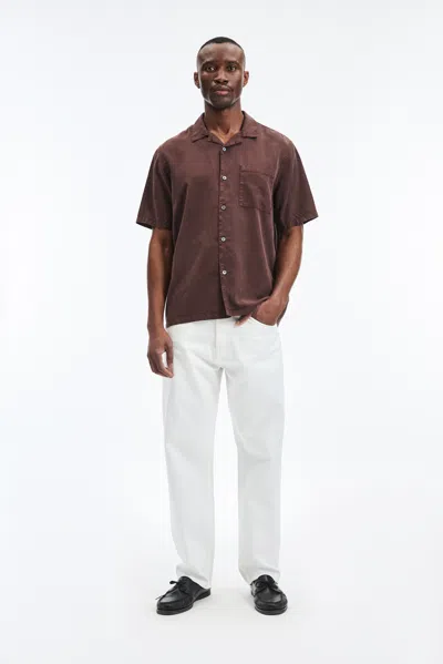 A Days March Yamu Lyocell Shirt In Brown