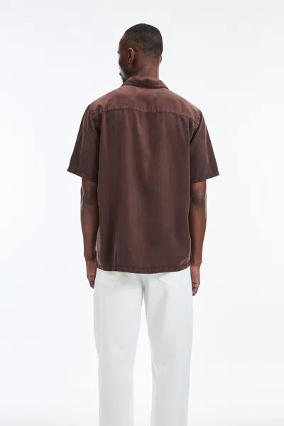 A Days March Yamu Lyocell Shirt In Brown