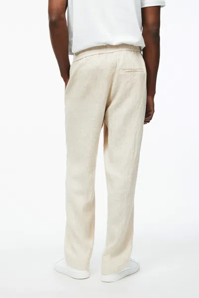 A Days March Tamiat Drawstring Linen Trousers In White