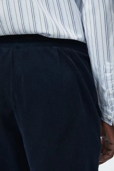 A Days March Ipu Terry Drawstring Shorts In Blue