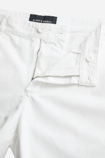 A Days March Bermuda Shorts In White
