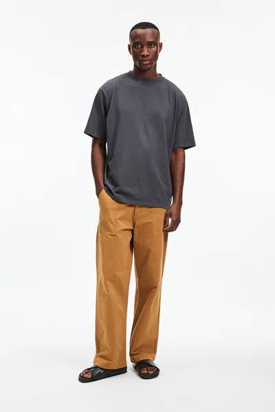 A Days March Barrow Cotton Trousers In Brown