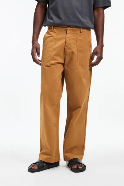 A Days March Barrow Cotton Trousers In Brown