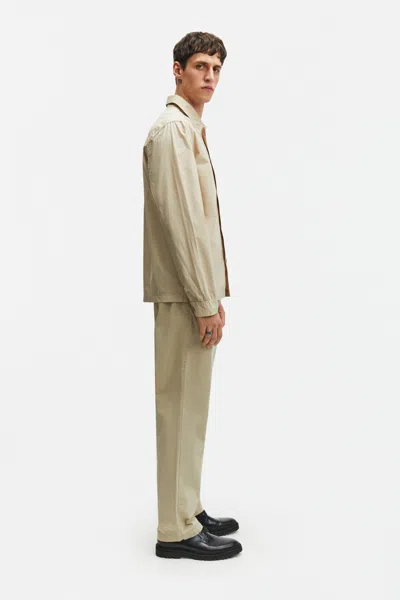 A Days March Telford Light Cotton Overshirt In Gold
