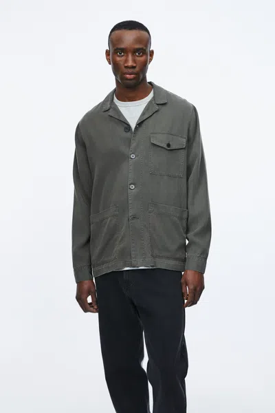 A Days March Banagher Lyocell Overshirt In Brown