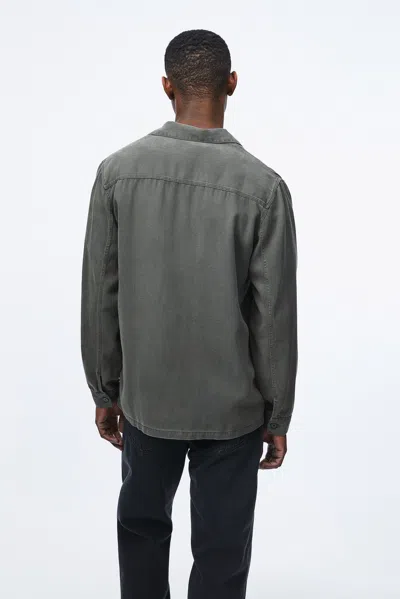A Days March Banagher Lyocell Overshirt In Brown