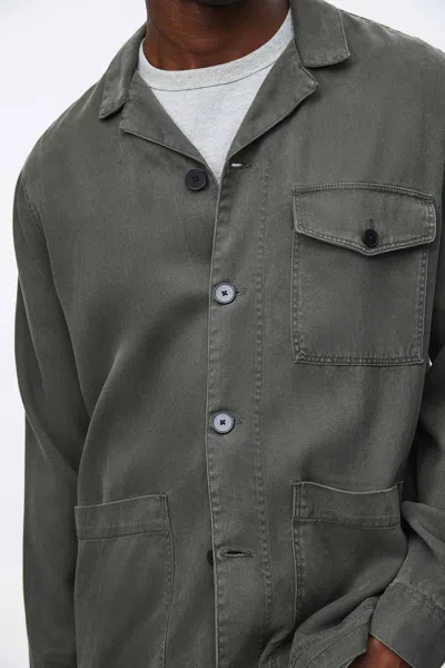 A Days March Banagher Lyocell Overshirt In Brown