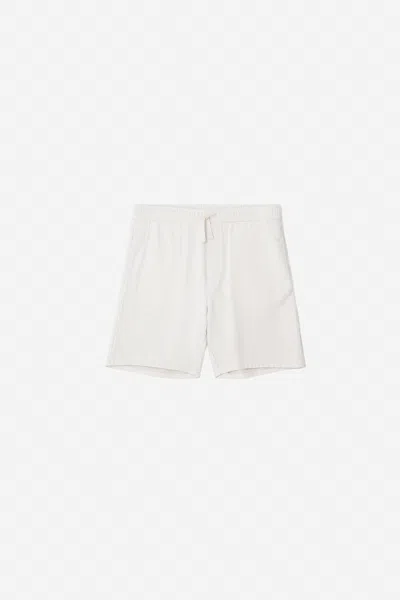 A Days March Ipu Hemp Drawstring Shorts In White