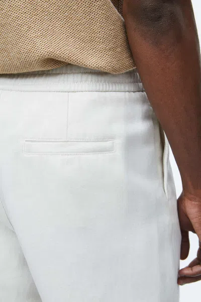 A Days March Ipu Hemp Drawstring Shorts In White