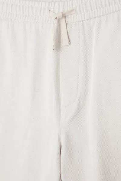 A Days March Ipu Hemp Drawstring Shorts In White