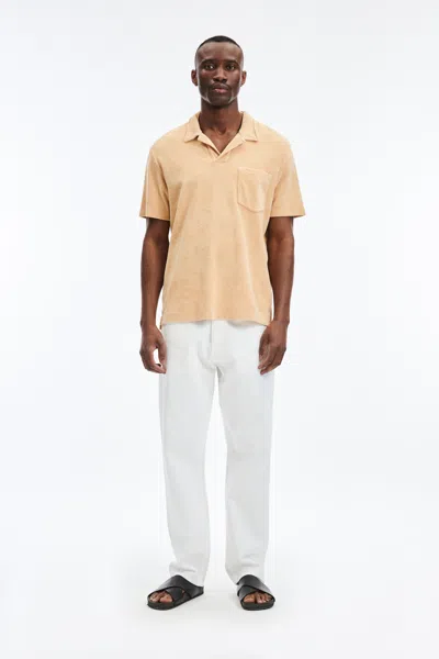 A Days March Terry Polo In Brown