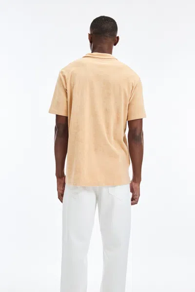 A Days March Terry Polo In Brown