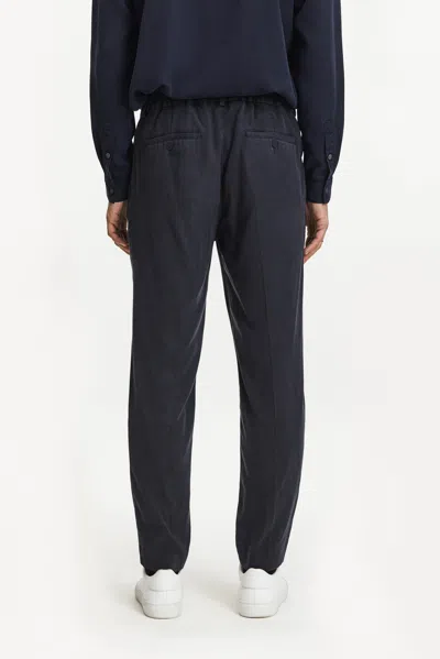 A Days March Smart Lyocell Trousers In Black