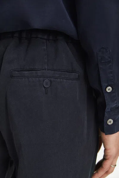 A Days March Smart Lyocell Trousers In Black