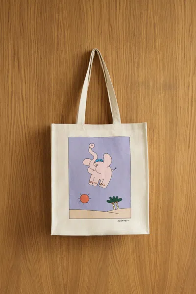 A Days March Owe Elephant Tote Bag